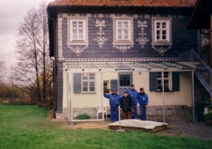 Glasanbau Vorderansicht