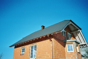 Schloteinblechung aus Kupfer